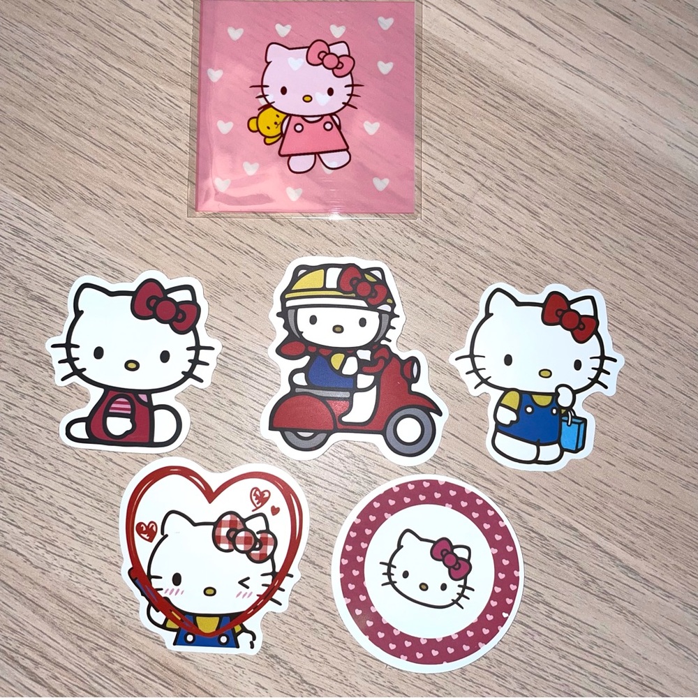 Hello Kitty Stickers *5